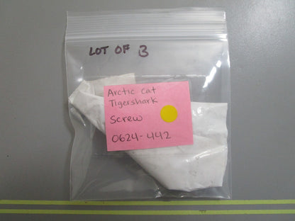 *NEW* (LOT OF 3) 0810 Arctic Cat Tigershark Screw 0624-442