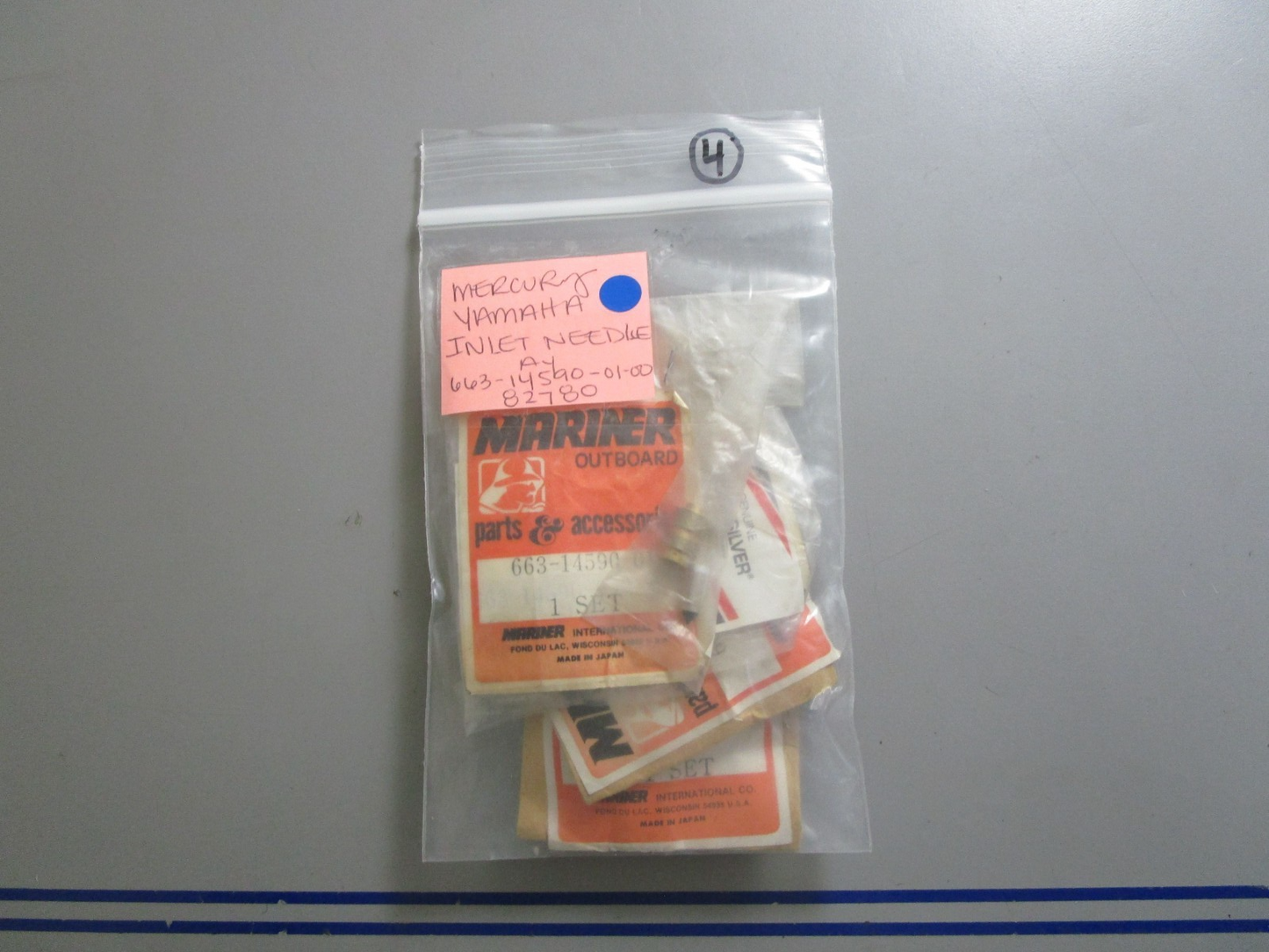 *NEW OEM* 0770 Mercury Yamaha Inlet Needle Assembly 663-14590-01-00 82780