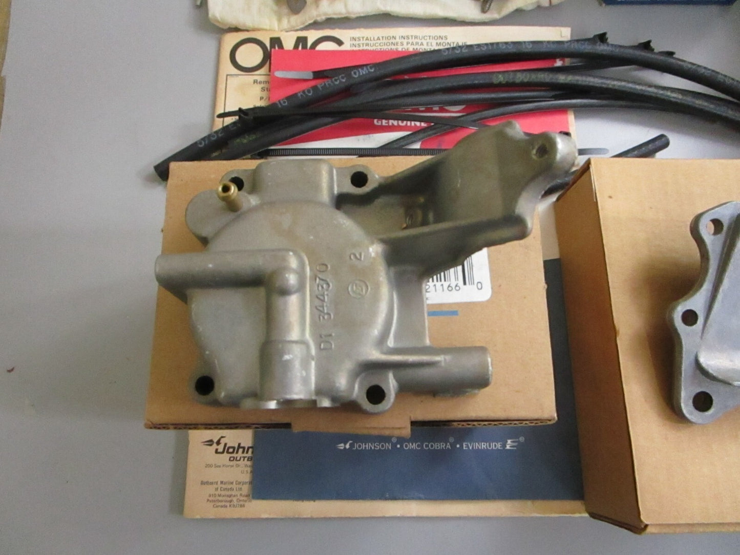 *NEW OEM* 0820 OMC Johnson Evinrude Remote Electric Start Kit 174655 0174655