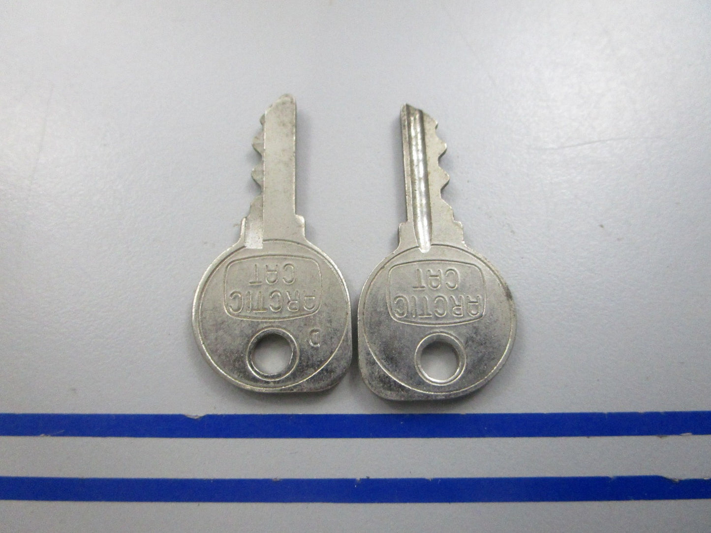 NEW OEM (LOT OF 2) 0109-355 Arctic Cat Ignition Key D 0810
