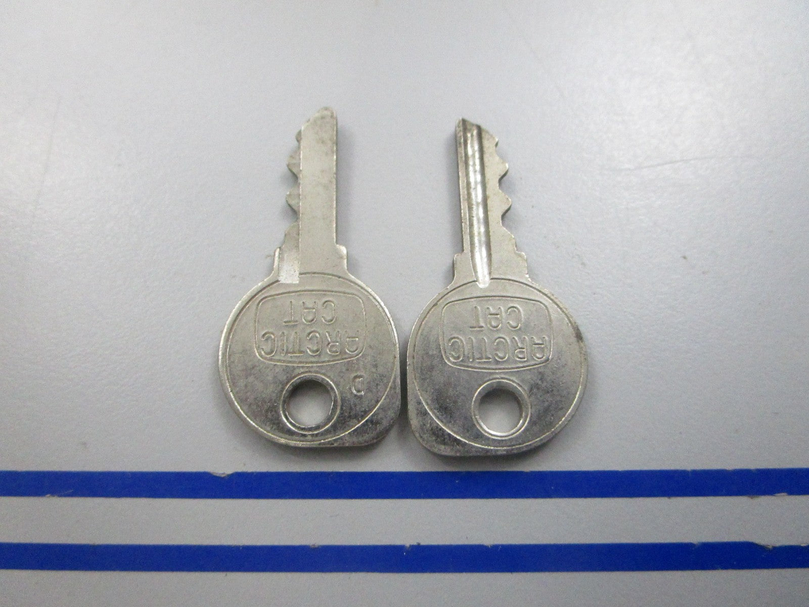 NEW OEM (LOT OF 2) 0109-355 Arctic Cat Ignition Key D 0810