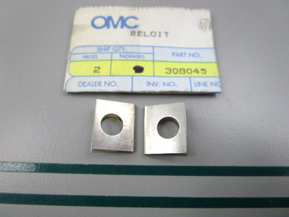 NEW OEM (LOT OF 2) 308045 0308045 OMC Johnson Evinrude Retainer 0810