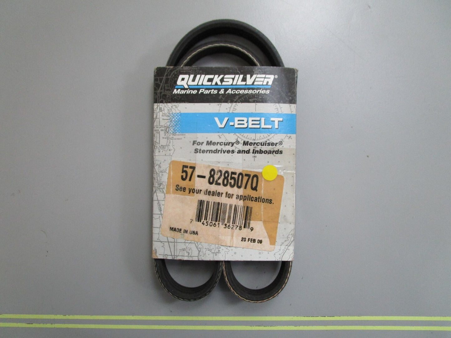 *NEW OEM* 0820 Mercury Quicksilver V-Belt 57-828507Q