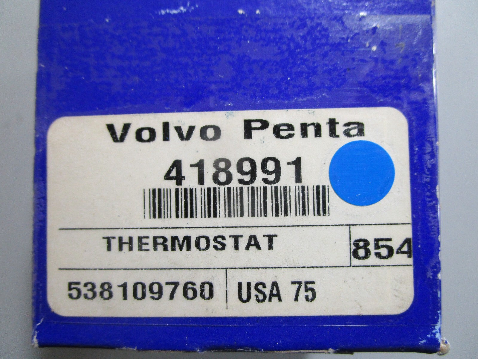 *NEW OEM* 0810 Volvo Penta Thermostat 418991