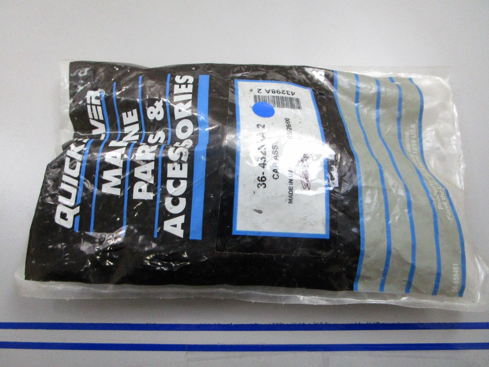 *NEW OEM* 0810 Mercury Quicksilver Cap Assembly 36-43298A 2