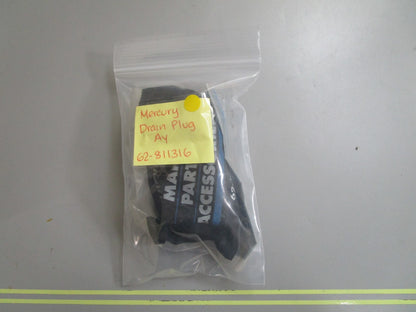 *NEW OEM* 0810 Mercury Quicksilver Drain Plug Assembly 62-811316