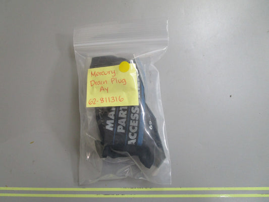 *NEW OEM* 0810 Mercury Quicksilver Drain Plug Assembly 62-811316