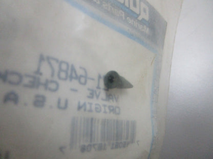 *NEW OEM* 0810 Mercury Quicksilver Check Valve 21-64871