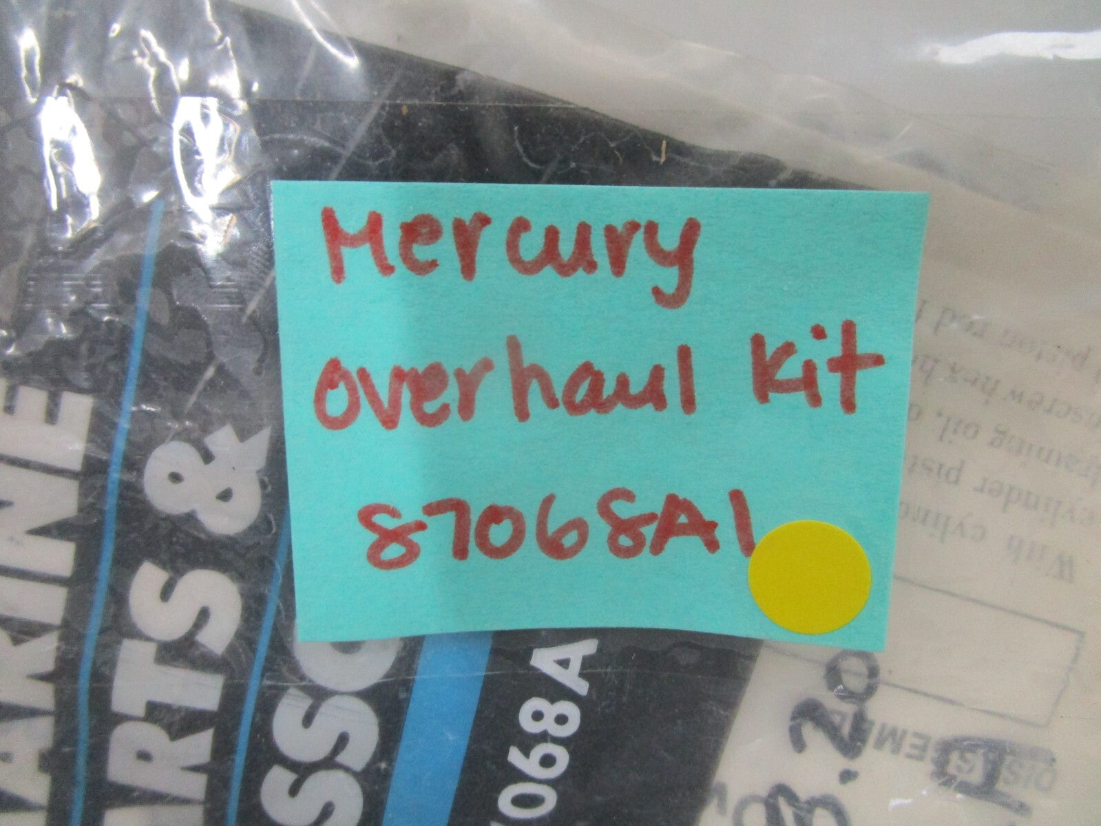 *NEW OEM* 0810 Mercury Quicksilver Overhaul Kit 87068A1