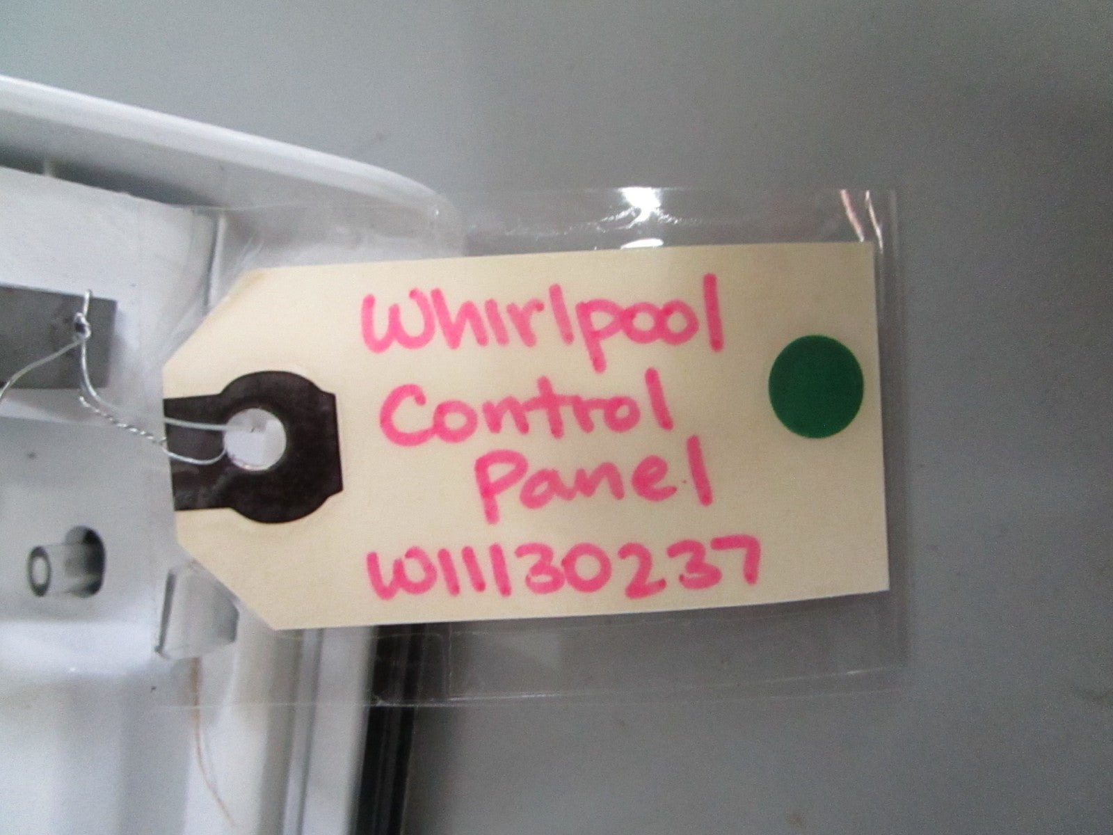 Whirlpool NEW OEM Washer Control Panel Console W11130237 NOS White Part 0820