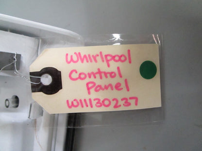 Whirlpool NEW OEM Washer Control Panel Console W11130237 NOS White Part 0820
