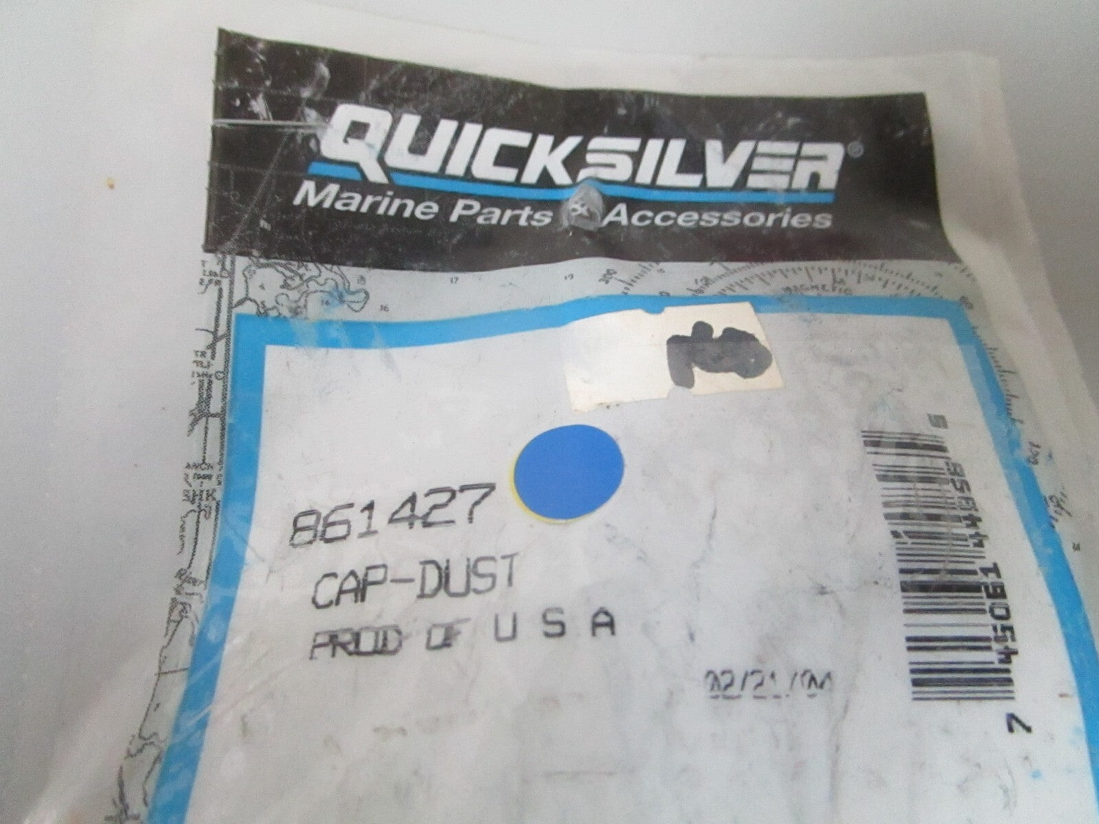 *NEW OEM* 0810 Mercury Quicksilver Dust Cap 861427