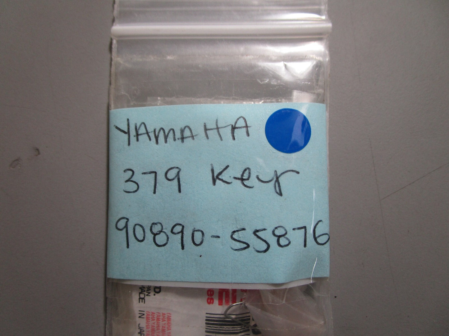 *NEW OEM* (LOT OF 2) 0810 Yamaha 379 Key 90890-55876