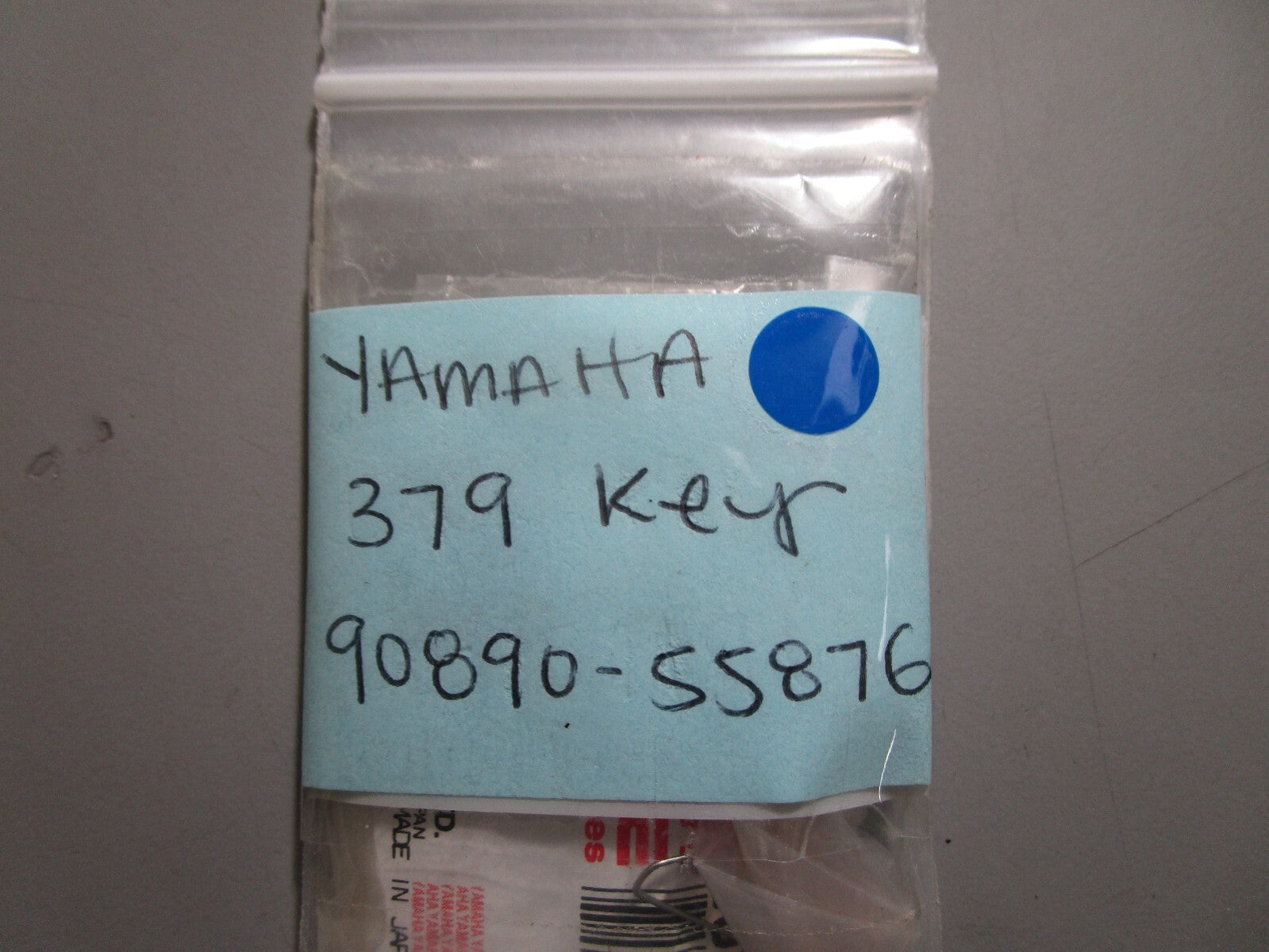 *NEW OEM* (LOT OF 2) 0810 Yamaha 379 Key 90890-55876