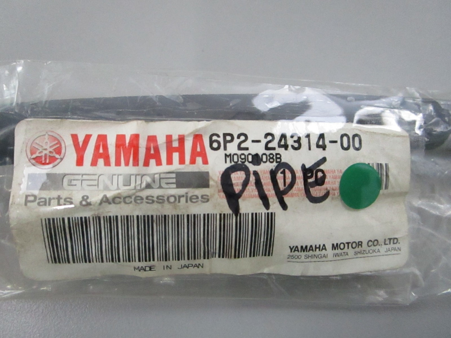 NEW OEM 6P2-24314-00-00 Yamaha Pipe 0810