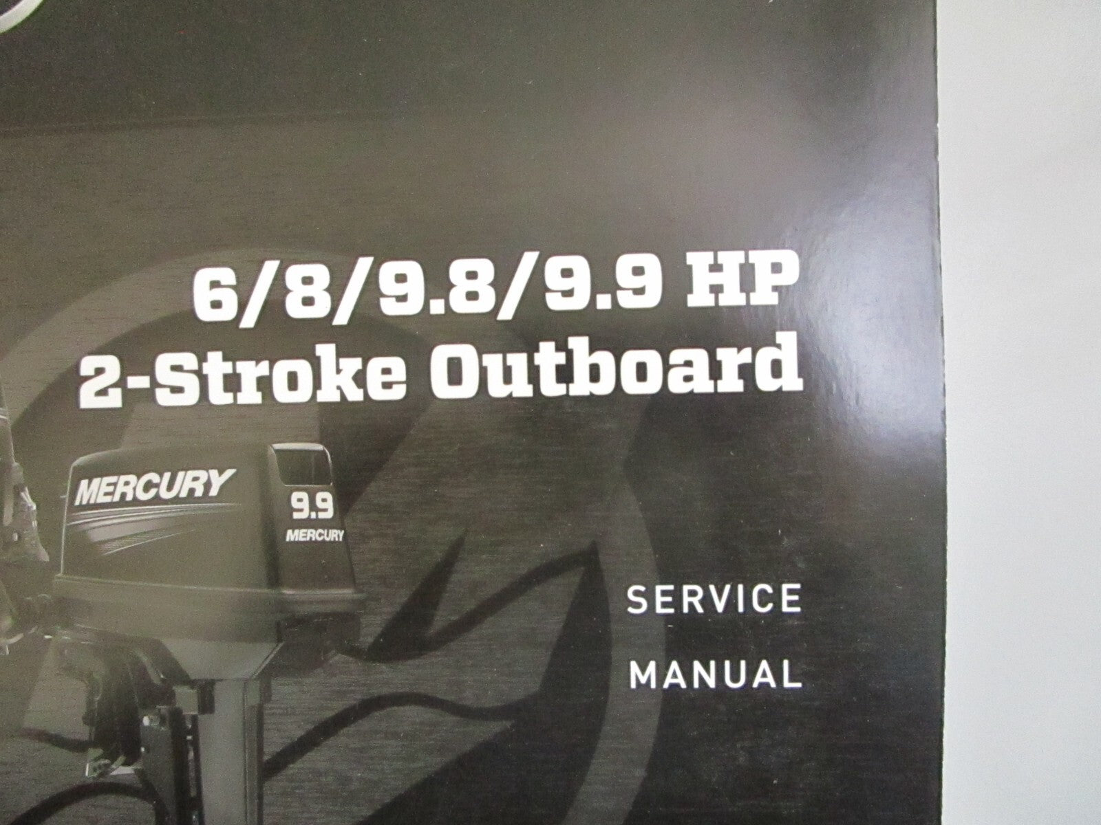 *NEW OEM* 0820 Mercury Quicksilver 2-Stroke Outboard Service Manual 90-8M0131801