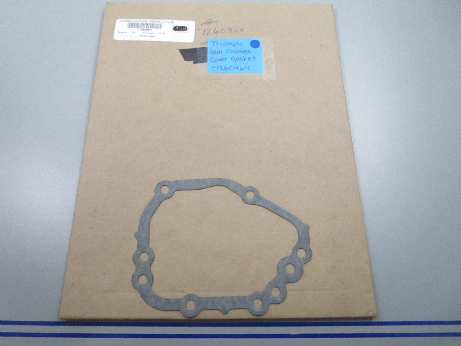 *NEW OEM* 0810 Triumph Gear Change Cover Gasket T1260964