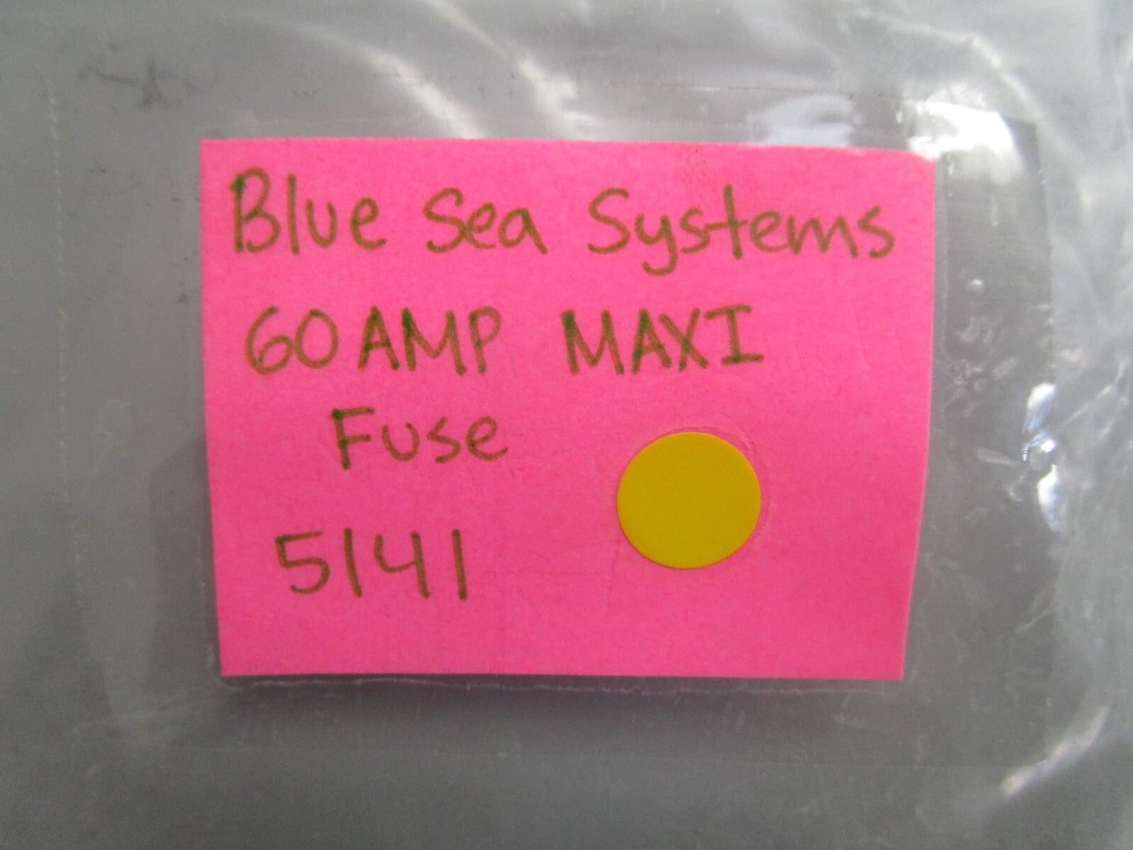*NEW* (LOT OF 3) 0810 Blue Sea Systems 60AMP Maxi Fuse 5141