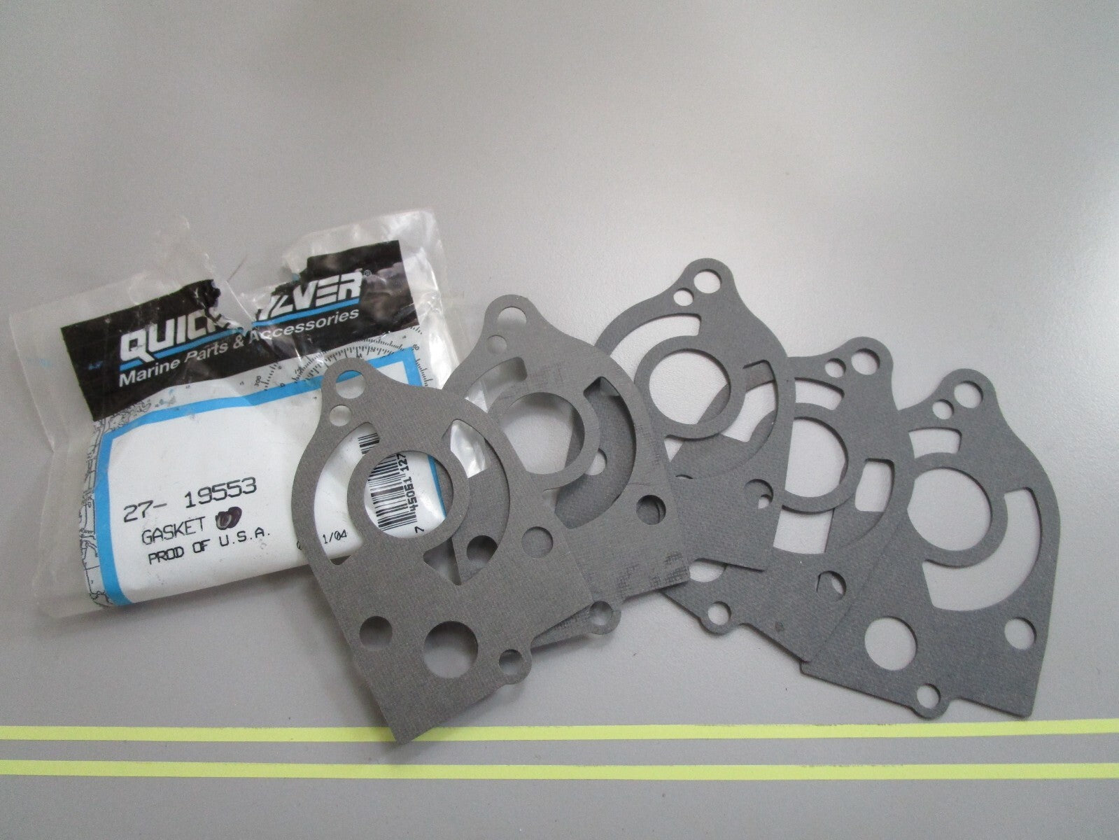 *NEW OEM* (LOT OF 5) 0810 Mercury Quicksilver Gasket 27-19553