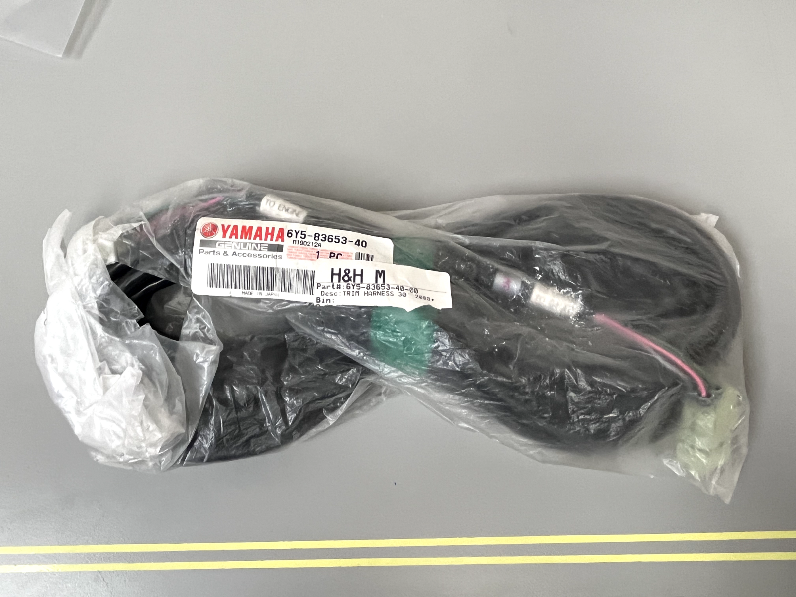 *NEW OEM* 0720 Yamaha Trim Harness 6Y5-83653-40-00