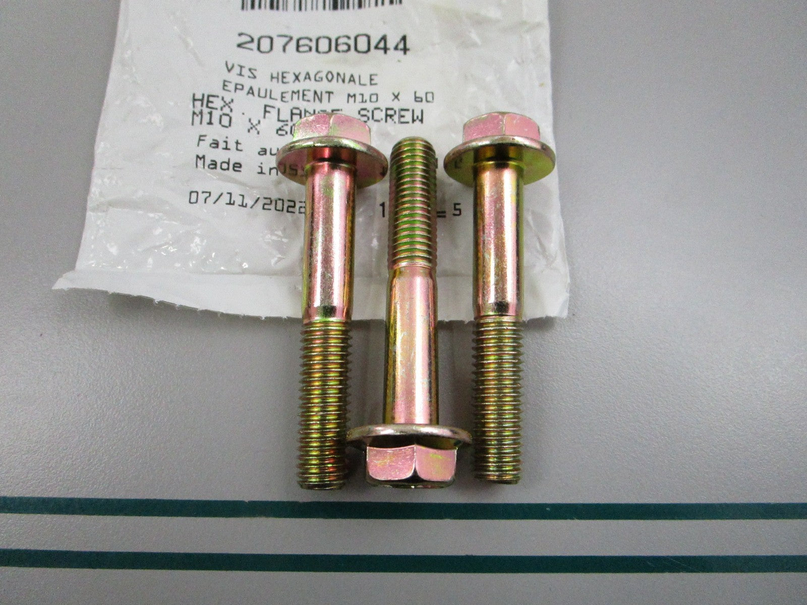 NEW (LOT OF 3) 207606044 Sea-Doo Hex. Flange Screw 0810