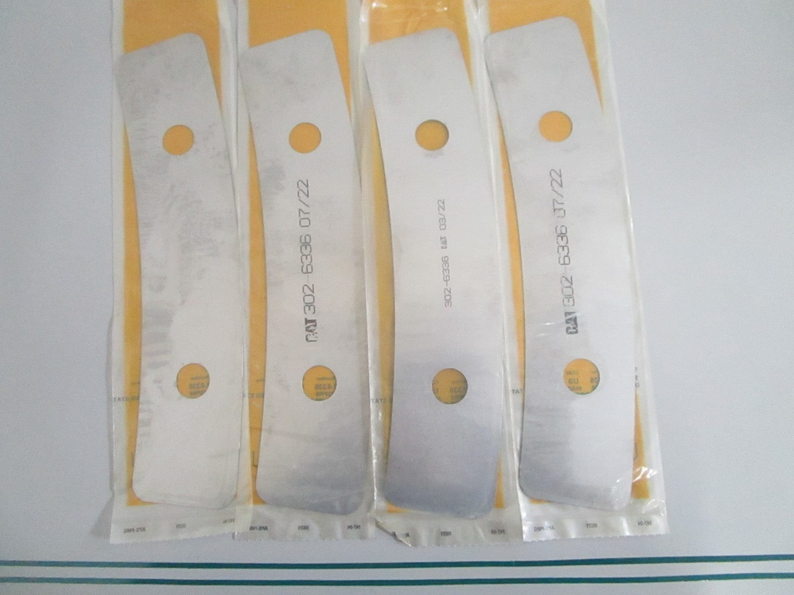 Caterpillar 302-6336 NEW OEM Shim Motor Grader LOT OF 4 NOS Genuine CAT 0820