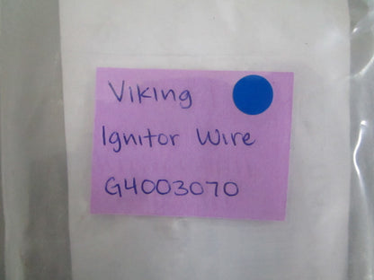 *NEW OEM* 0820 Viking Ignitor Wire G4003070