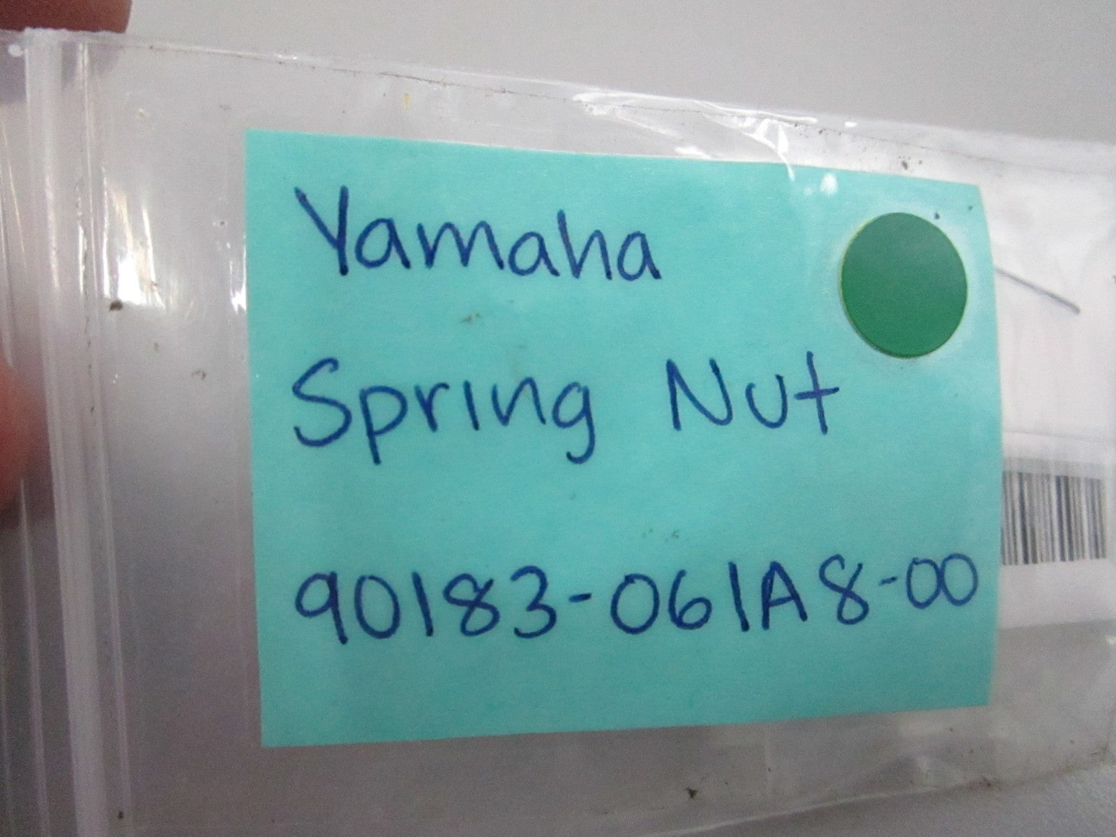 NEW OEM 90183-061A8-00 Yamaha Spring Nut 0810