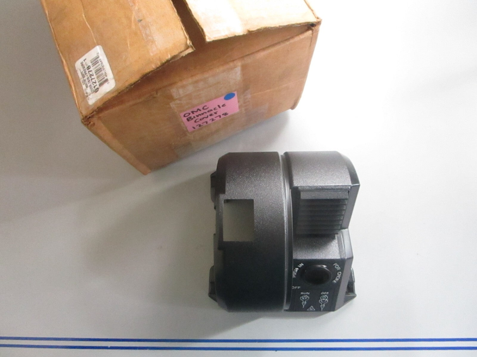 *NEW OEM* 0820 OMC Johnson Evinrude Binnacle Cover 127278 0127278