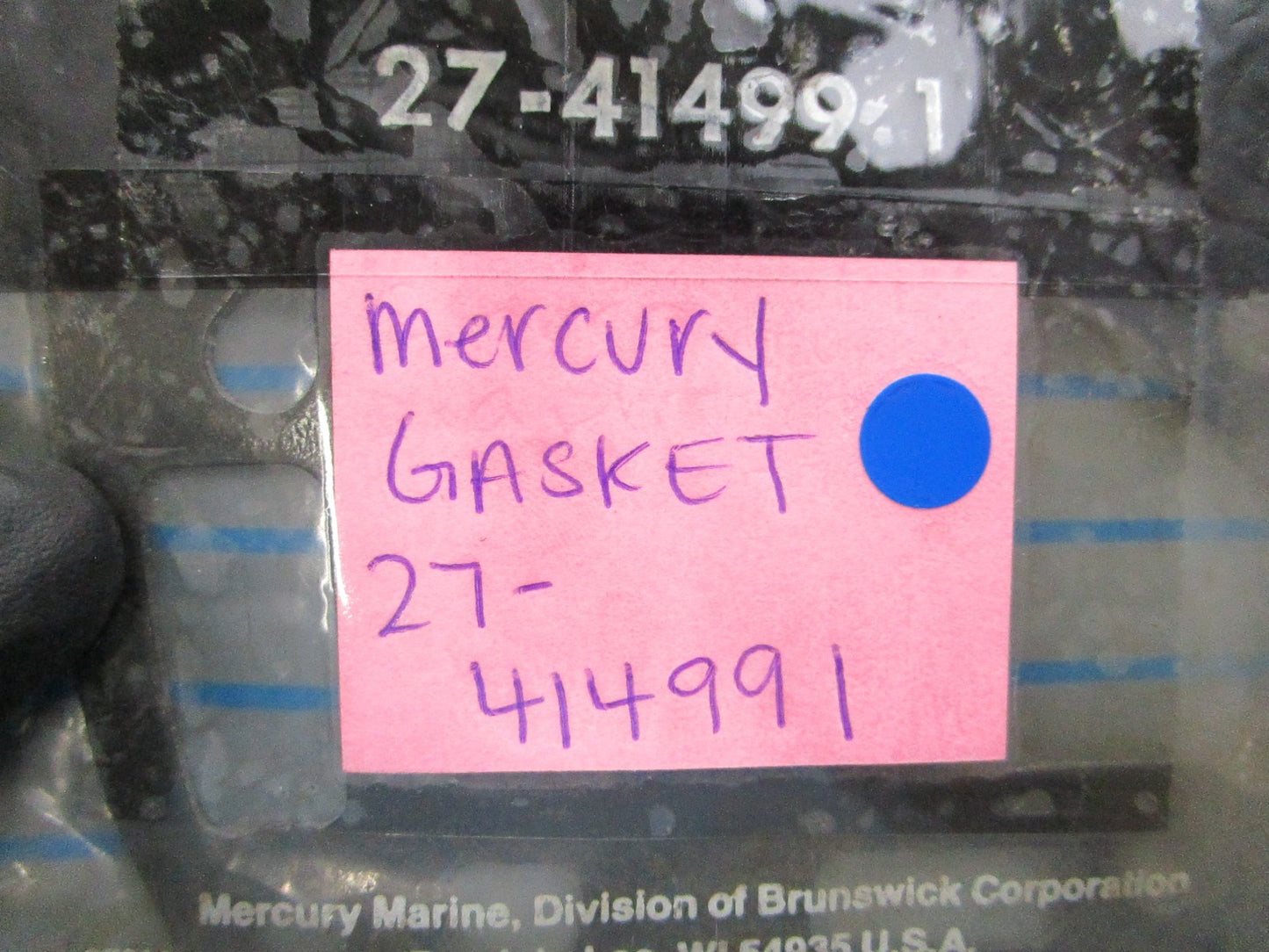 NEW OEM 27-414991 Mercury Quicksilver Gasket 0810