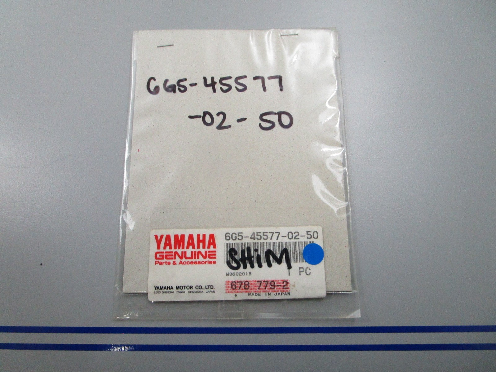 *NEW OEM* 0810 Yamaha Shim 6G5-45577-02-50