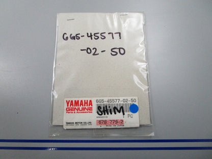 *NEW OEM* 0810 Yamaha Shim 6G5-45577-02-50