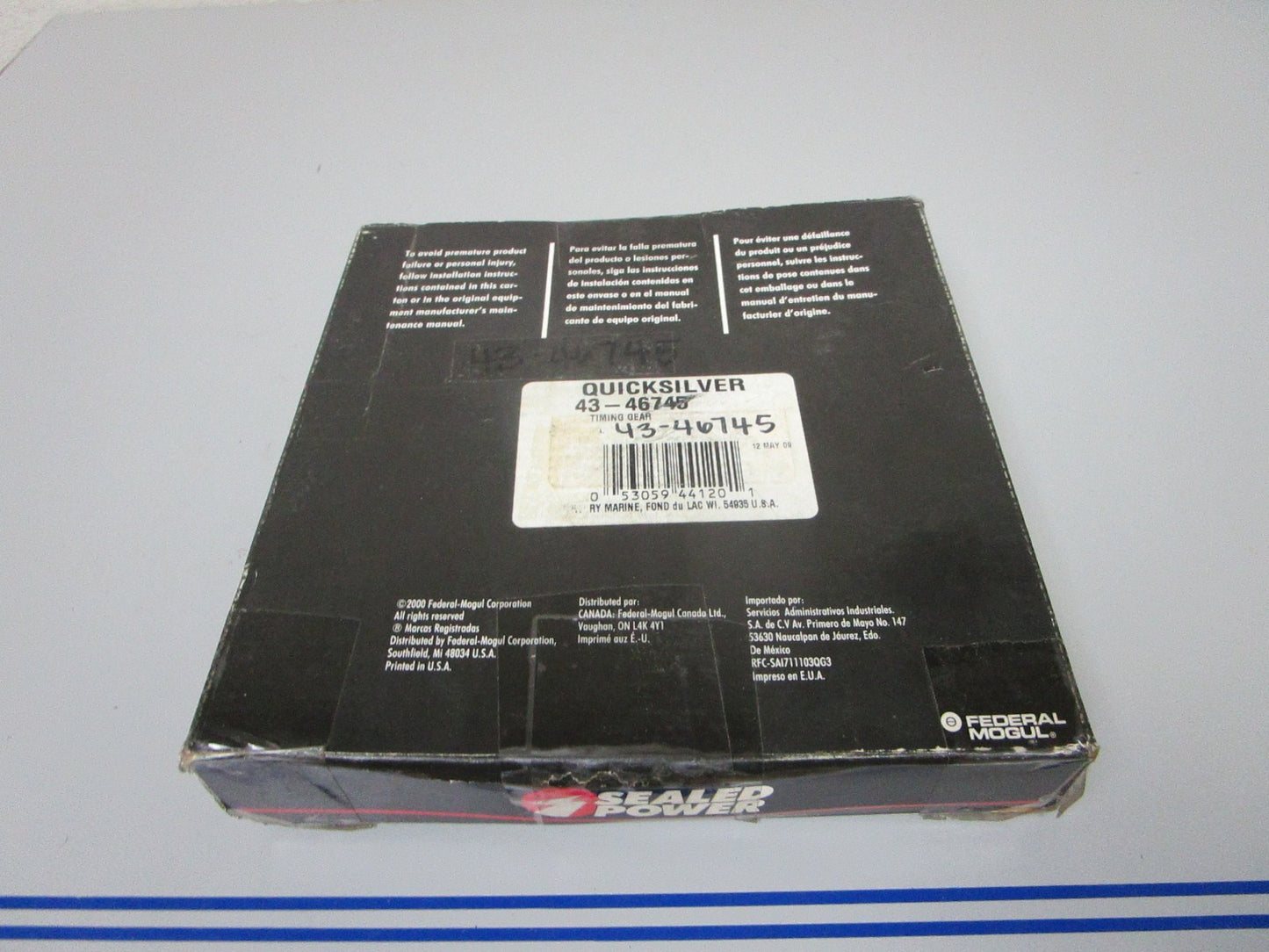 NEW OEM 43-46745 Mercury Mercruiser 3.0L 181 CID Timing Gear Ay 0720