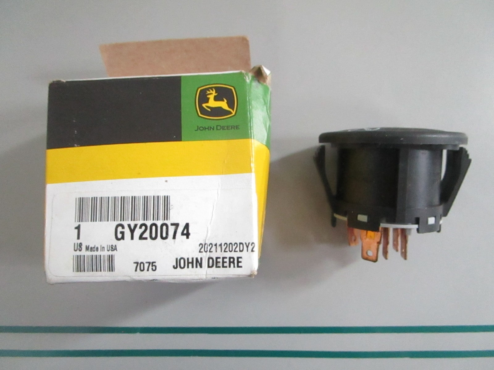 NEW OEM GY20074 John Deere Ignition Switch 0820