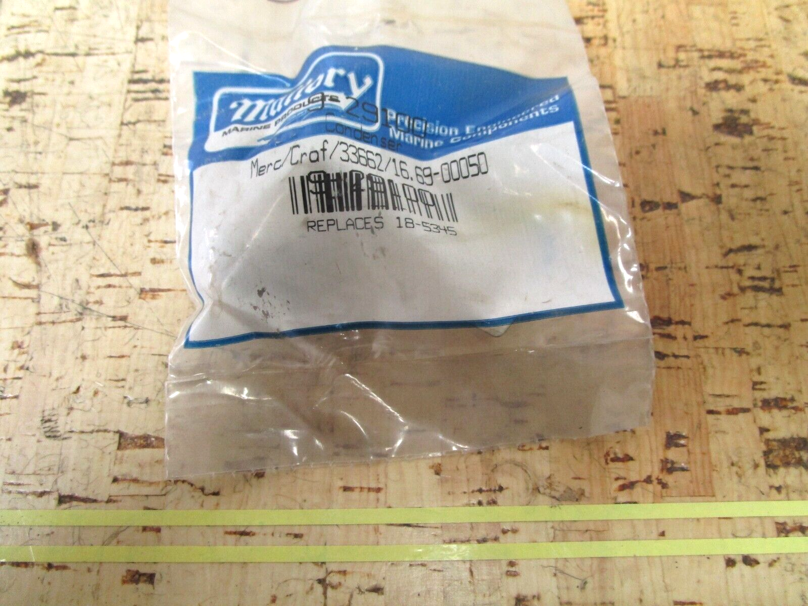 *NEW* 0750 Mallory CONDENSER 9-29100 Replaces 380537