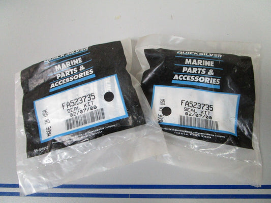 *NEW OEM* (LOT OF 2) 0810 Mercury Quicksilver Seal Kit FA523735