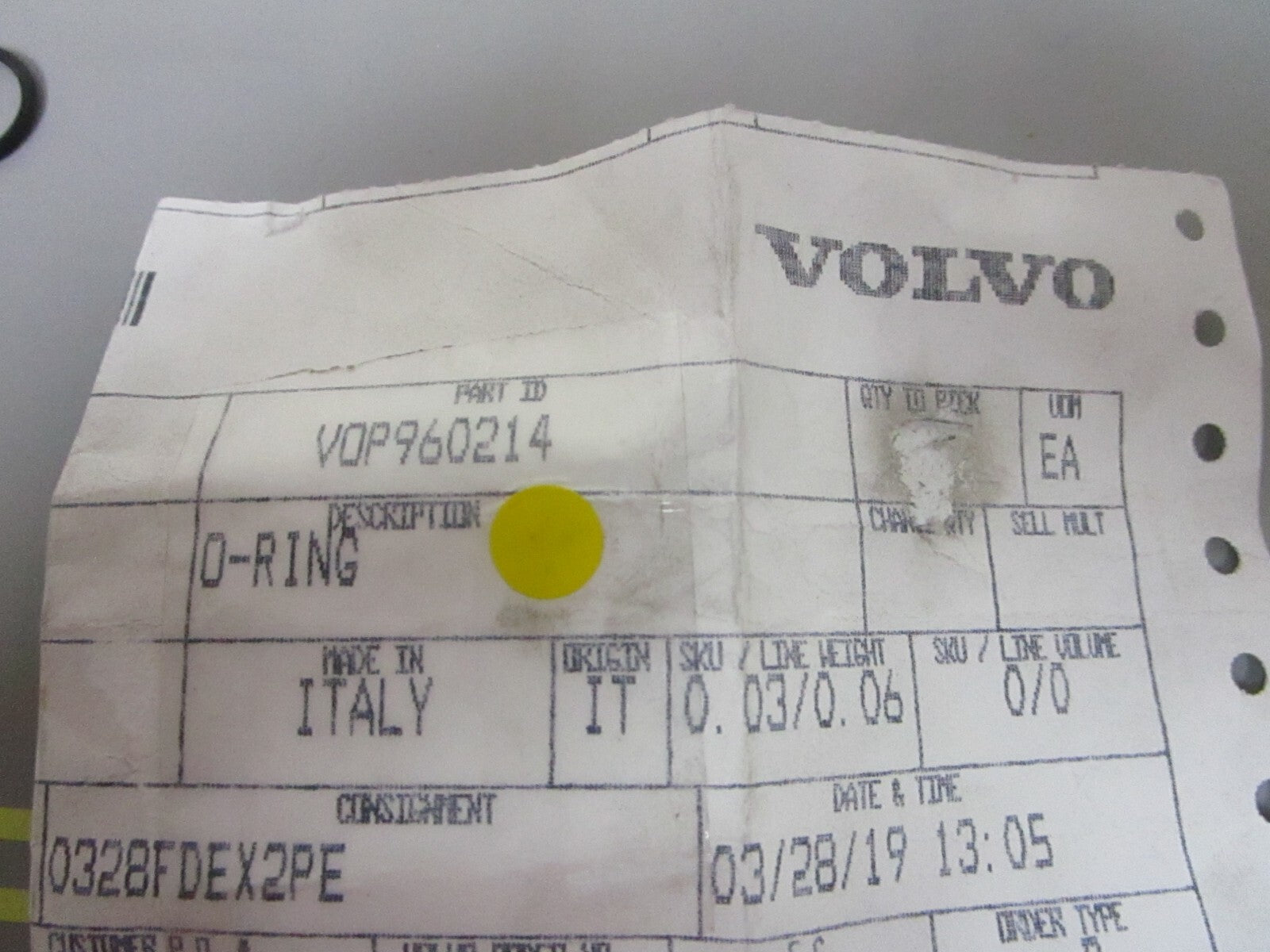 *NEW OEM* (LOT OF 3) 0810 Volvo Penta O-Ring 960214