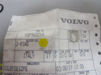 *NEW OEM* (LOT OF 3) 0810 Volvo Penta O-Ring 960214