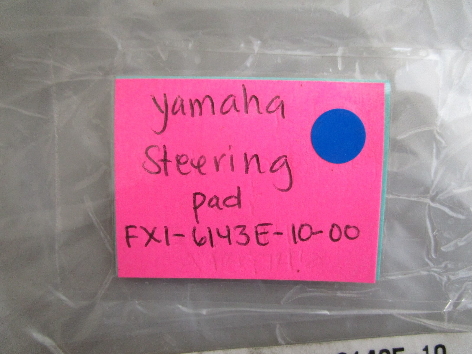*NEW OEM* 0810 Yamaha Steering Pad FX1-6143E-10