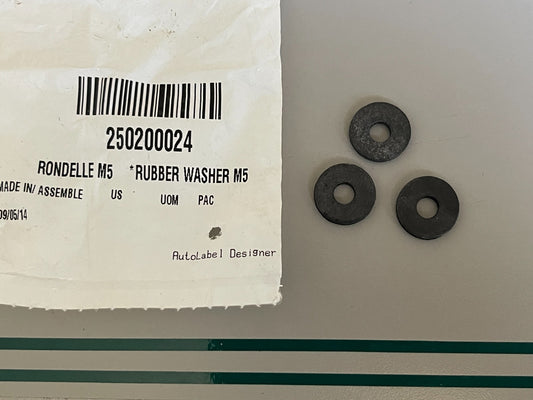 NEW OEM (LOT OF 3) 250300024 BRP M5 Rubber Washer 5mm 0810