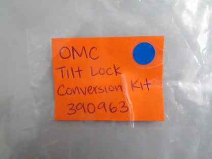 *NEW OEM* 0820 OMC Johnson Evinrude Tilt Lock Conversion Kit 390963 0390963