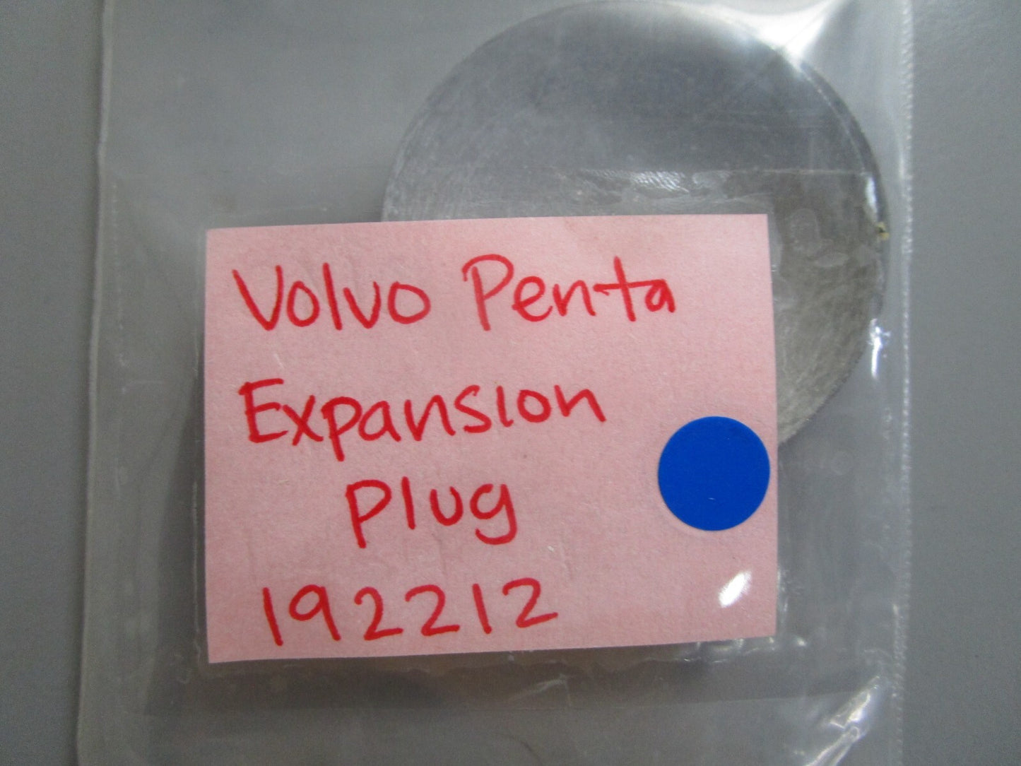 *NEW OEM* (LOT OF 2) 0810 Volvo Penta Expansion Plug 192212