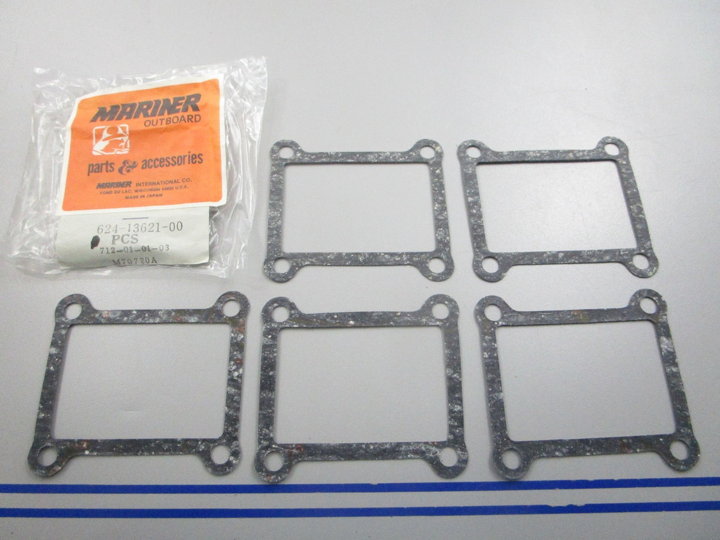 NEW OEM (LOT OF 5) 624-13621-00-00 Yamaha Gasket 0810