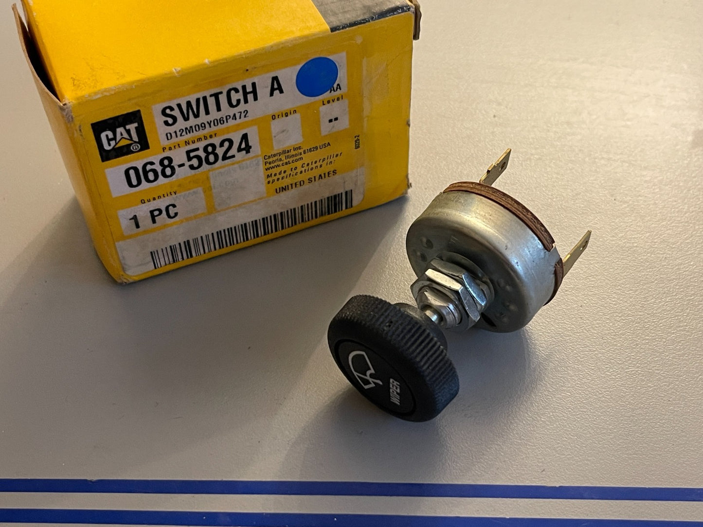 NEW OEM 068-5824 CAT Caterpillar Switch Assembly 0720