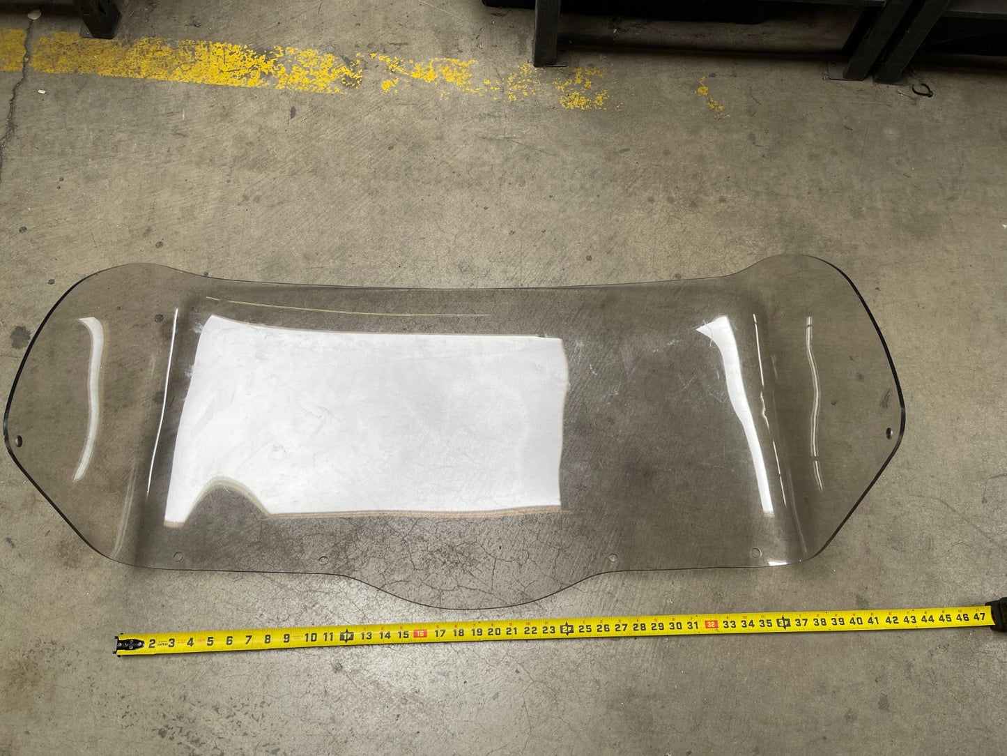*NEW* 0720 Marine Curved Custom Windshield