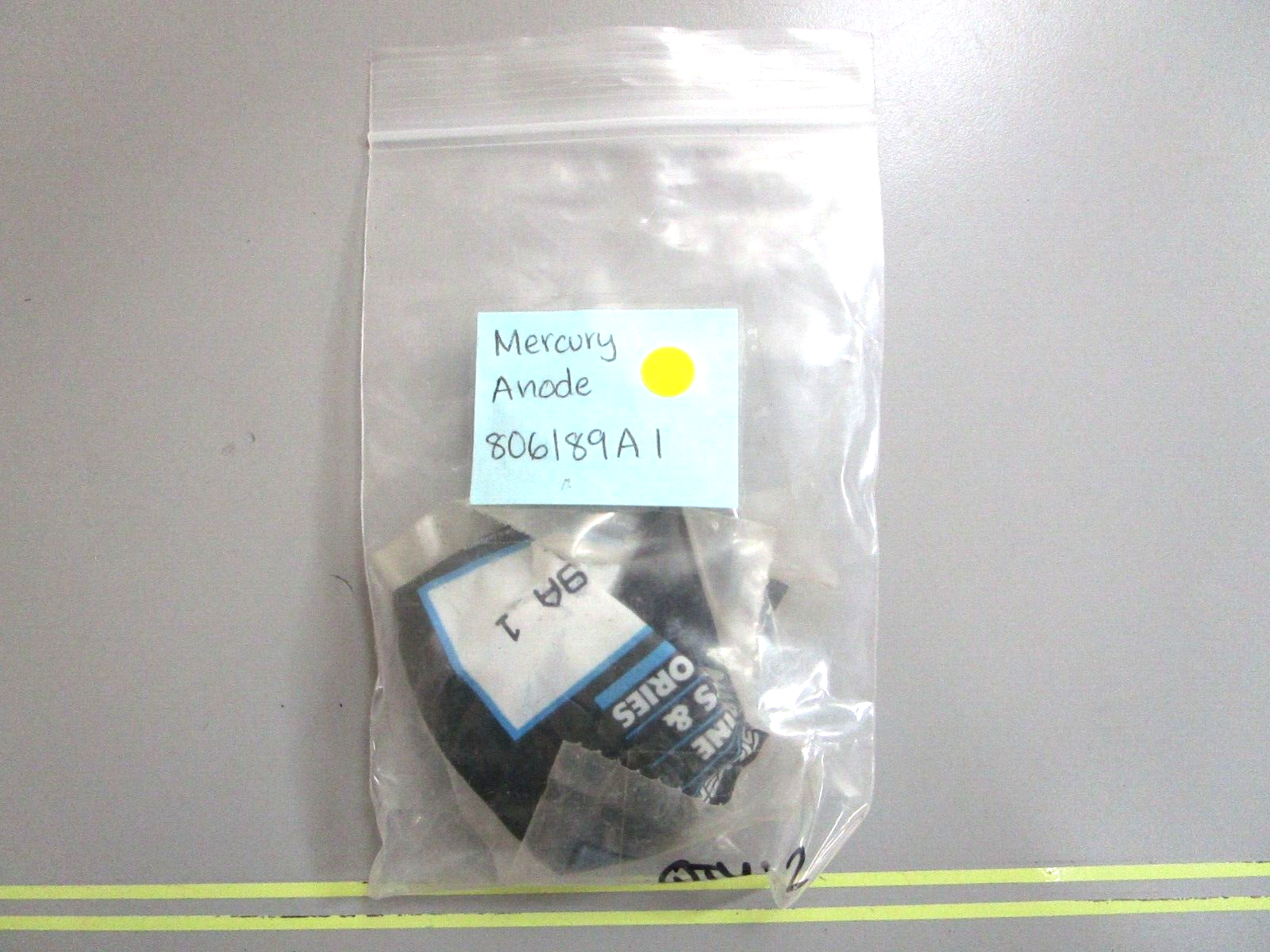 *NEW OEM* 0750 Mercury Quicksilver ANODE 806189A1