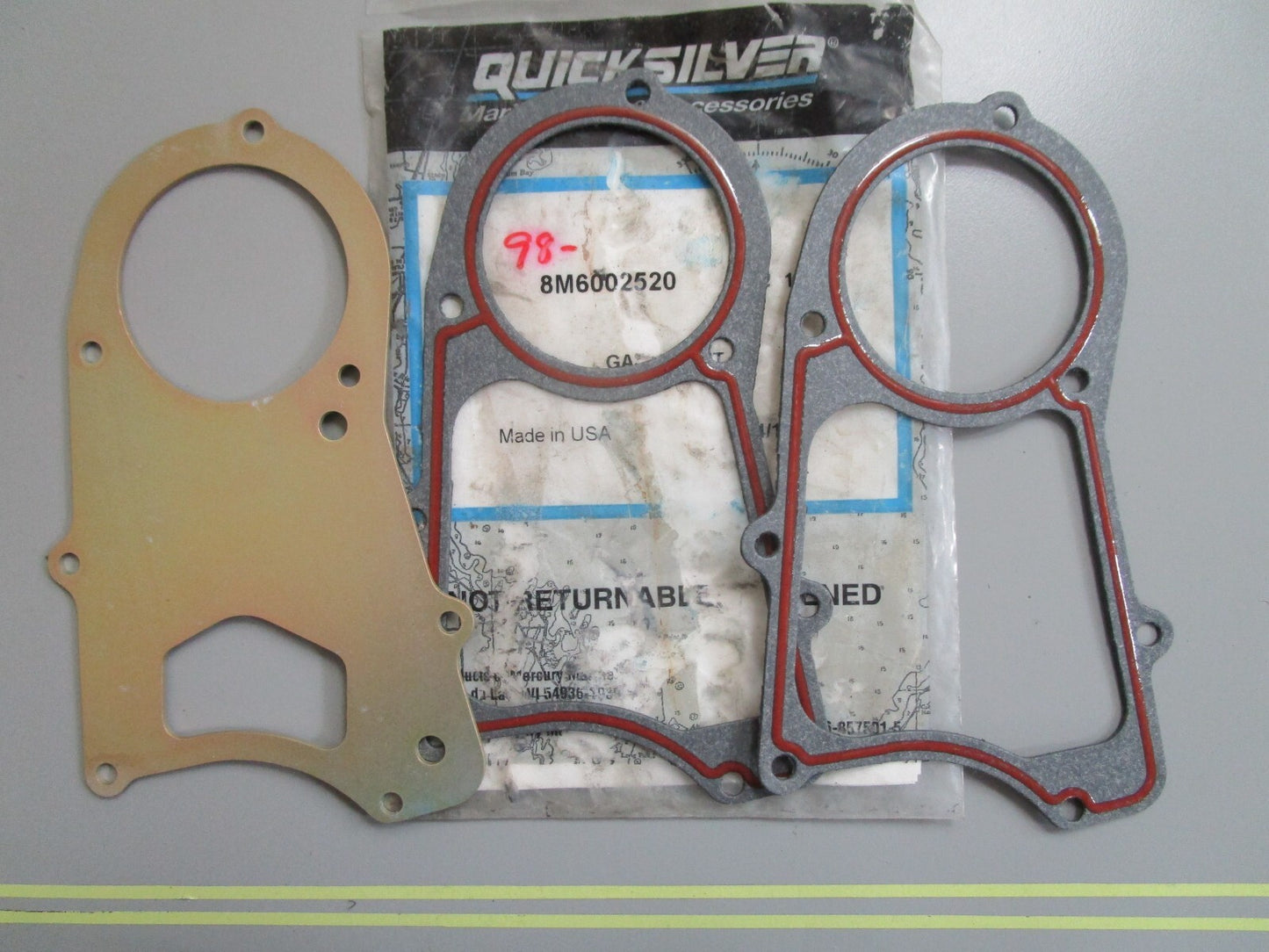 *NEW OEM* 0820 Mercury Quicksilver Gasket Kit 8M6002520