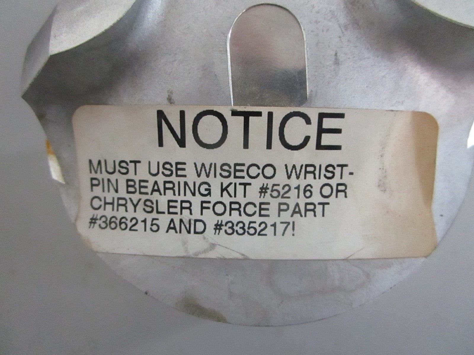 *NEW* 0820 Wiseco Piston 3029P4 For: Chrysler Force