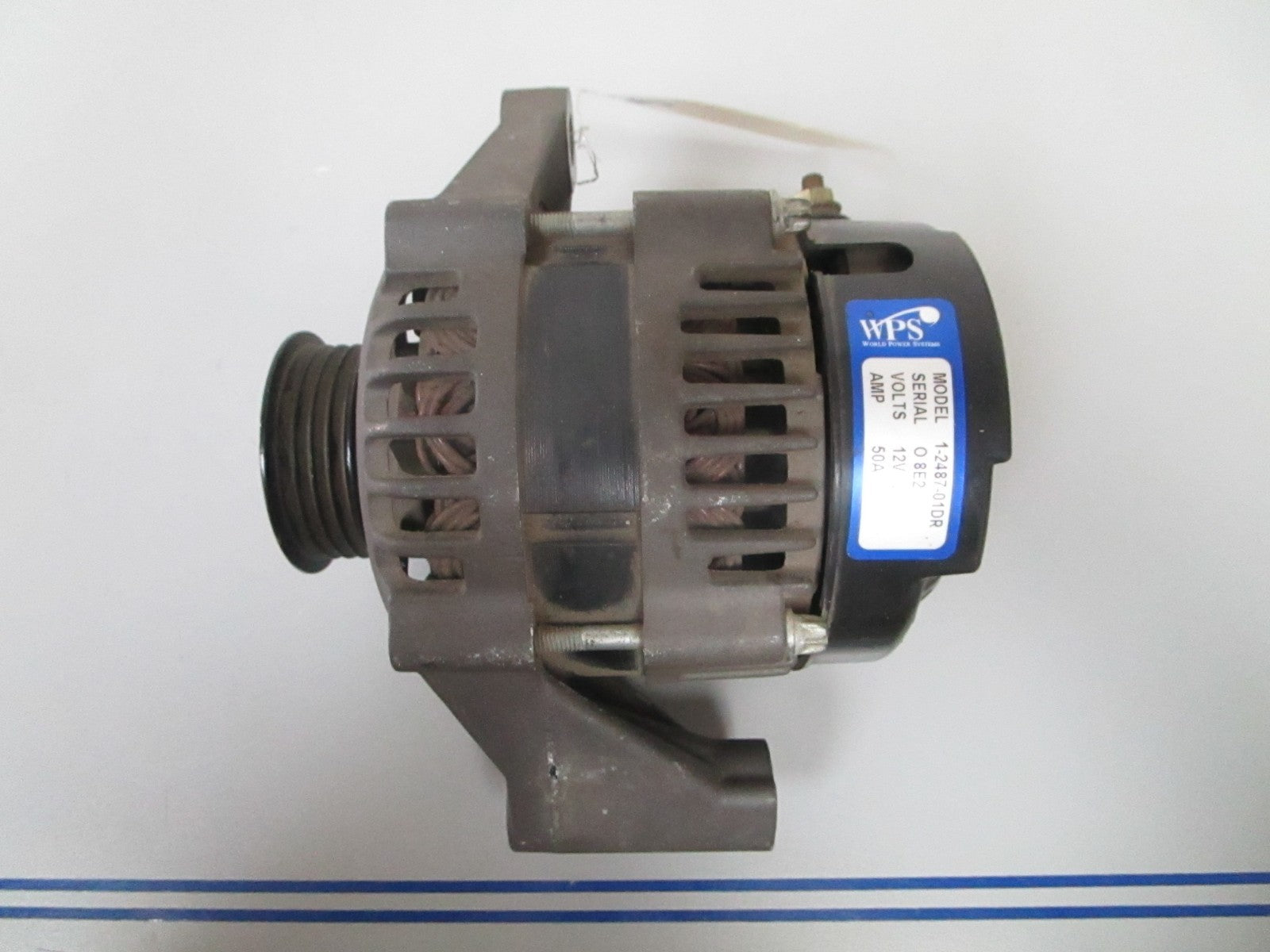 NEW 1-2487-01DR Replaces: Mercury Optimax 881248T  WPS 12V 50AMP Alternator 0720