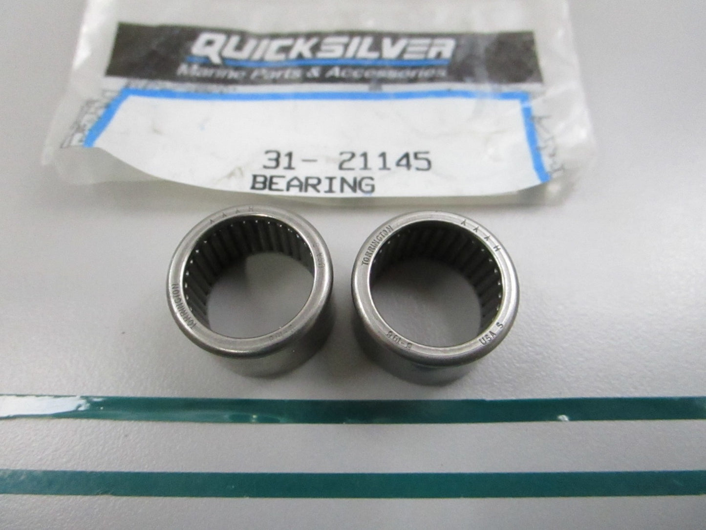 Mercury Quicksilver NEW OEM Roller Bearing 31-21145 40HP 4HP (LOT OF 2) 0810